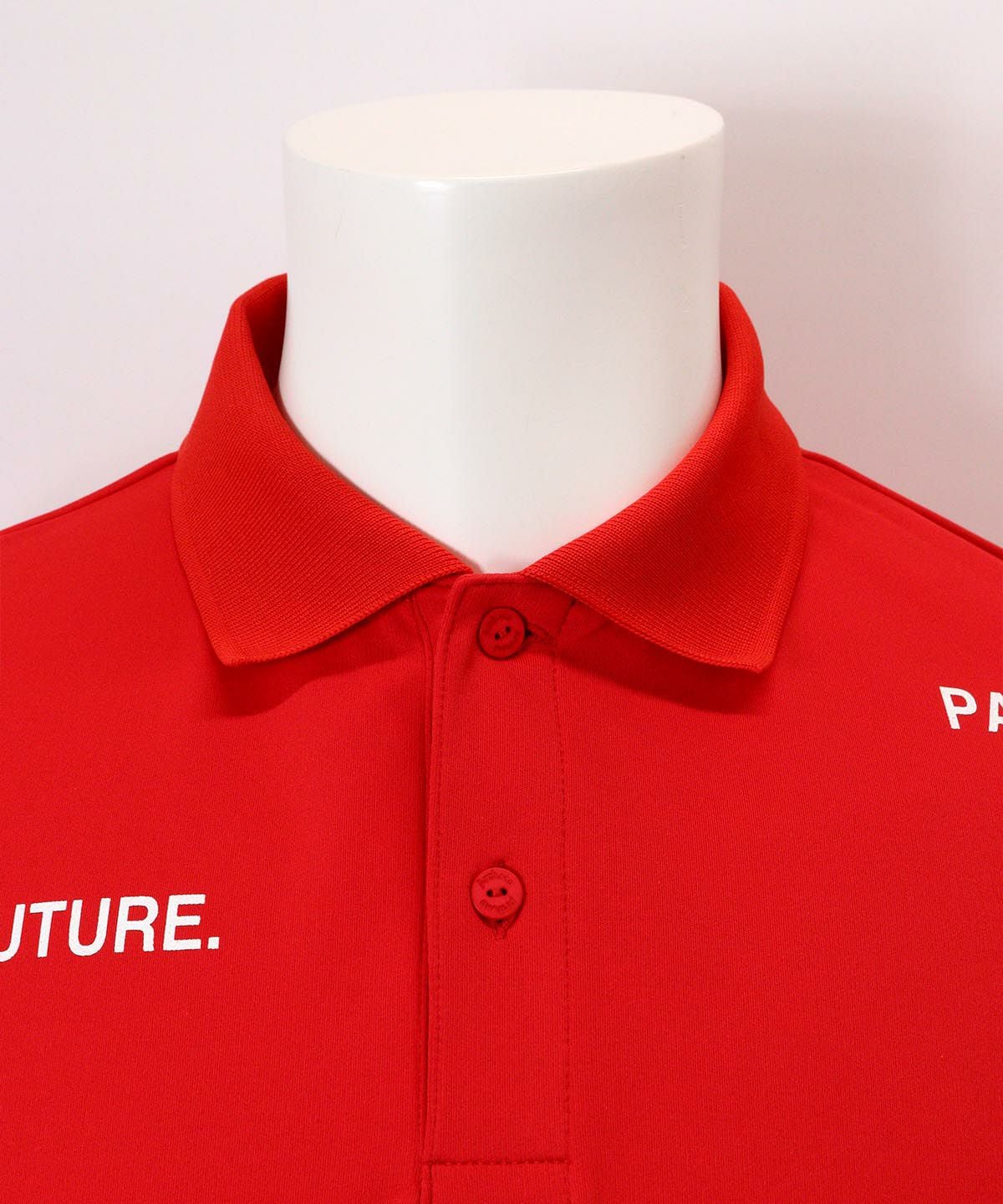 襟元部分（レッド）