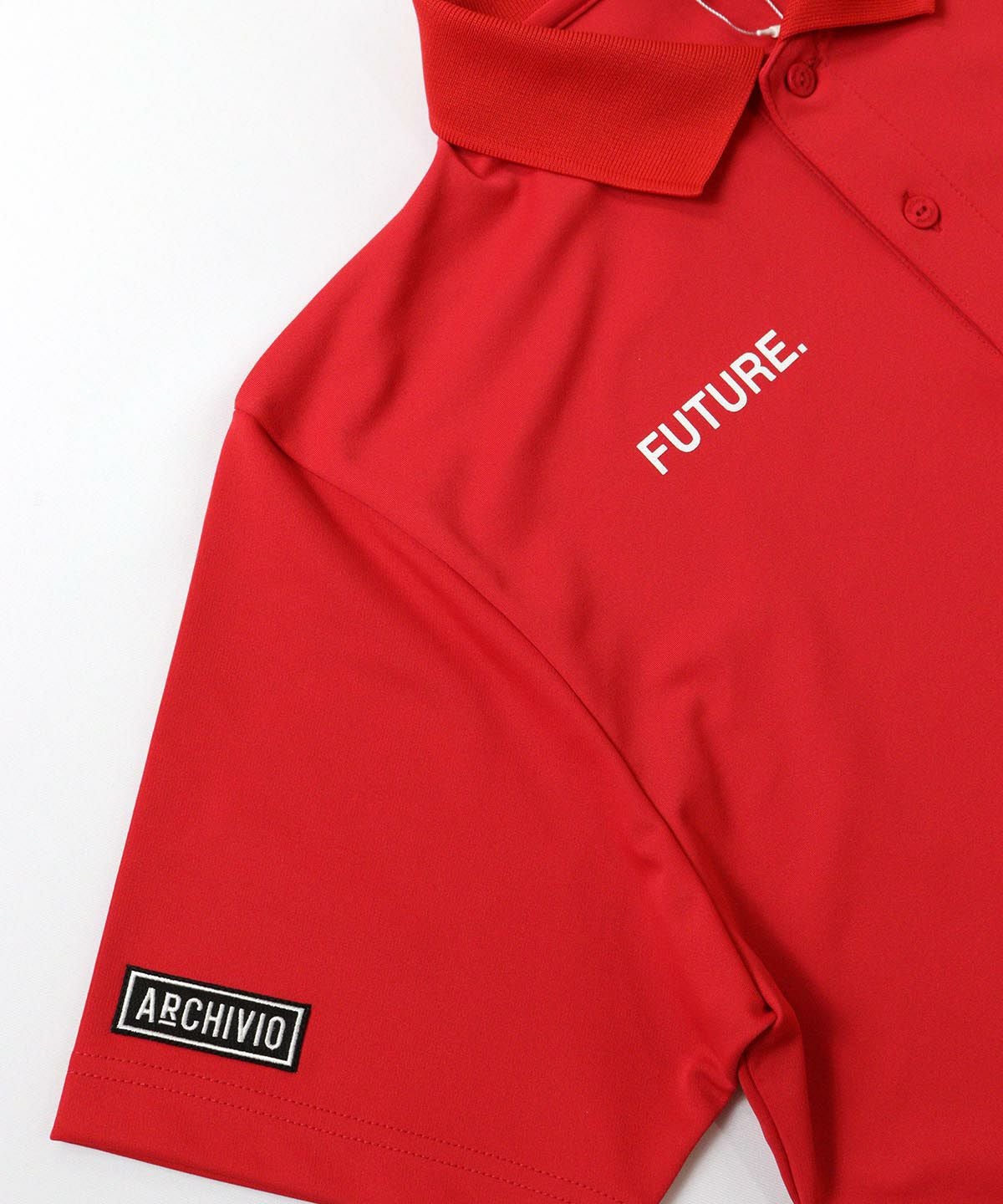 袖部分（レッド）