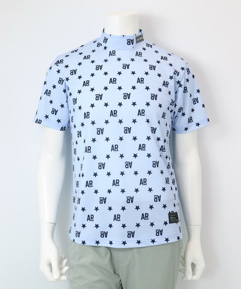 【メンズ】UV総柄プリントプルオーバー（ブルー）