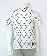 【メンズ】UV総柄プリントプルオーバー（ホワイト）