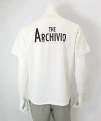 【メンズ】フロントポケットプルオーバー後（ホワイト)