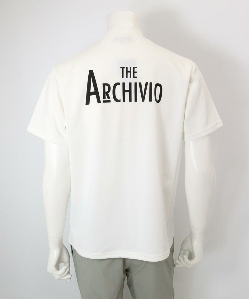 【メンズ】フロントポケットプルオーバー後（ホワイト)