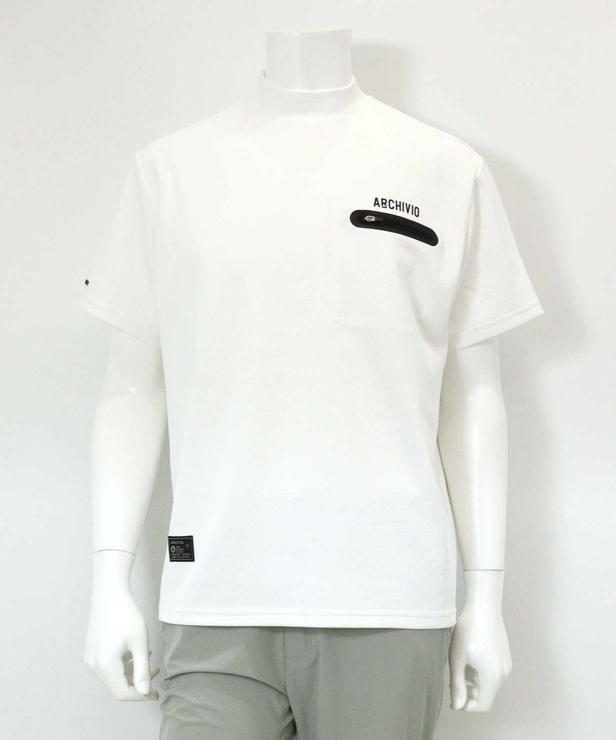 【メンズ】フロントポケットプルオーバー（ホワイト)