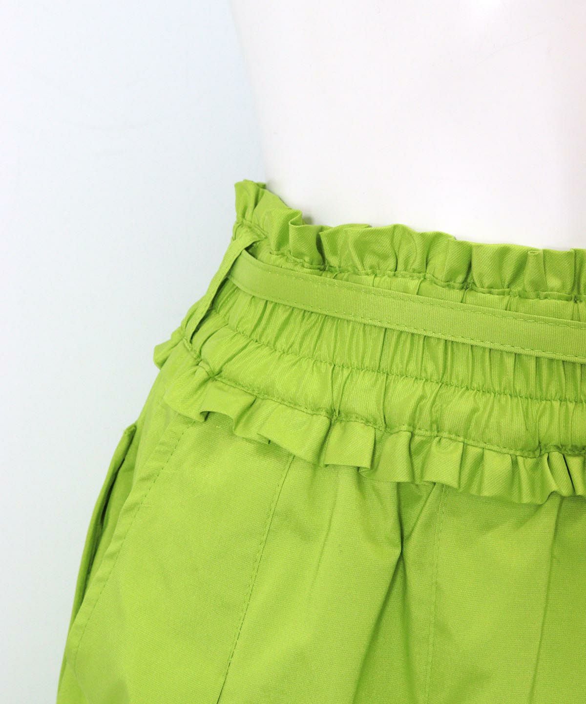 ウエスト部分（ライトグリーン）