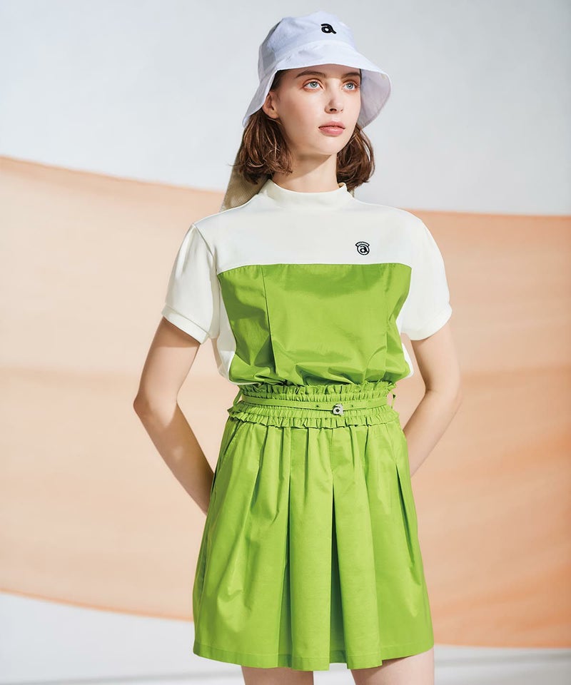 モデル着用画像（ライトグリーン）