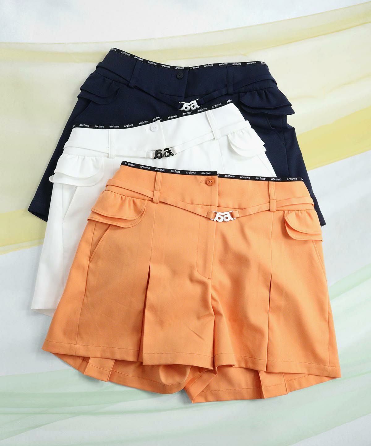 ベルト付き撥水ショートパンツ|アルチビオ-アウトレット- - ゴルフ
