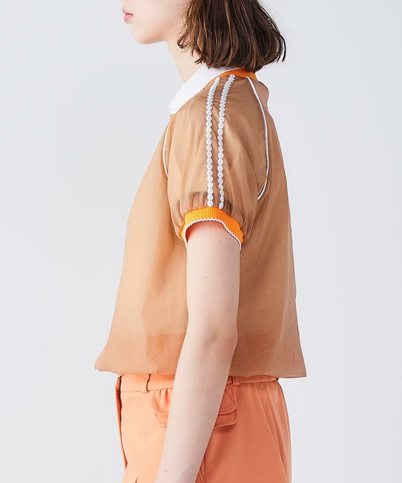 モデル着用画像（キャメル）