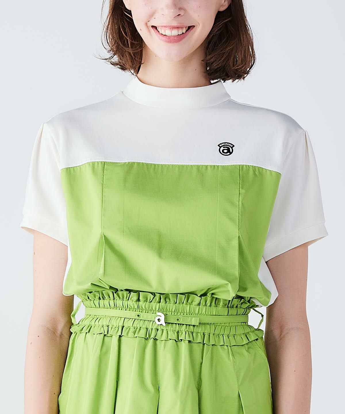 タックフリル袖UVプルオーバー|アルチビオ - ゴルフウェアや婦人服通販