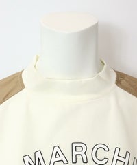 首元部分（ホワイト×ベージュ）