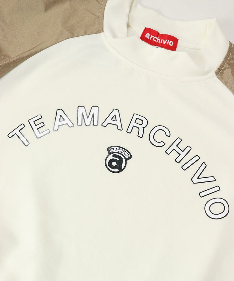 ロゴデザイン部分（ホワイト×ベージュ）