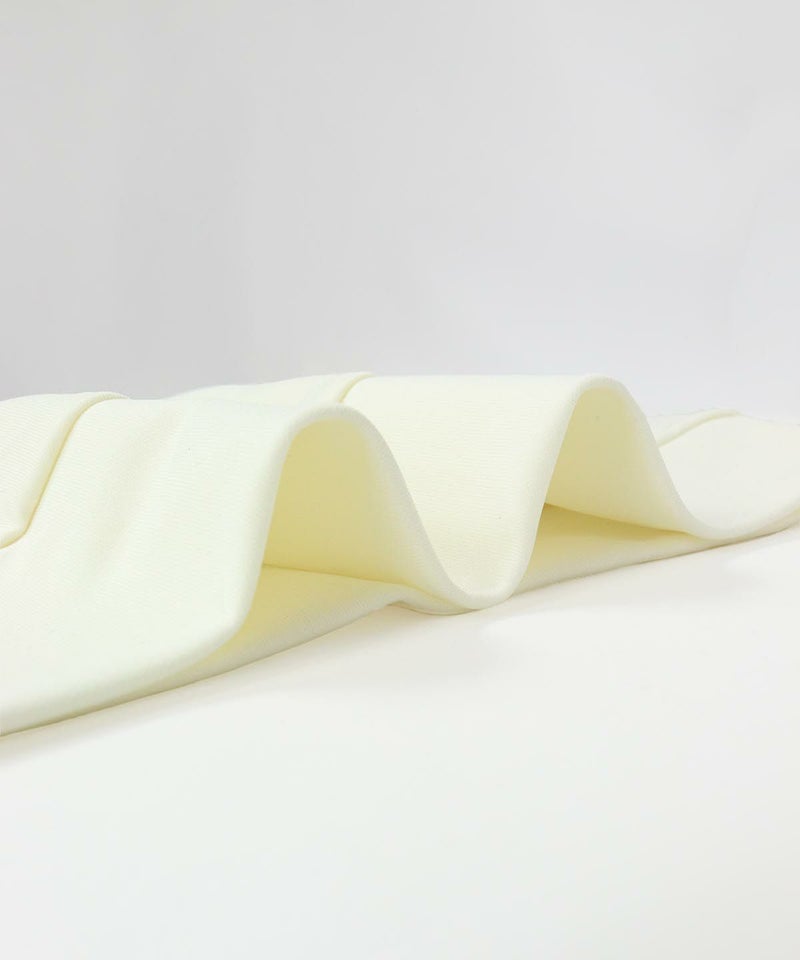 生地感（ホワイト×ベージュ）