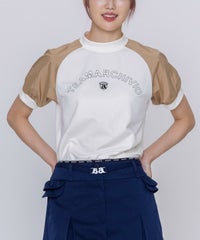 モデル着用画像（ホワイト×ベージュ）