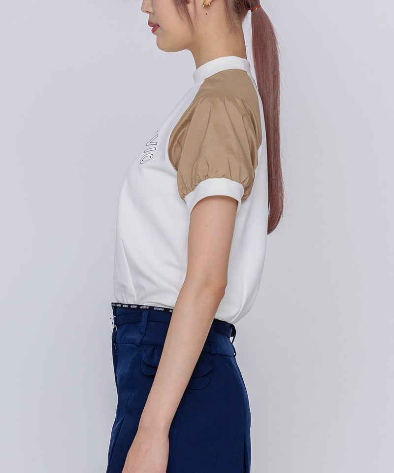 モデル着用画像（ホワイト×ベージュ）