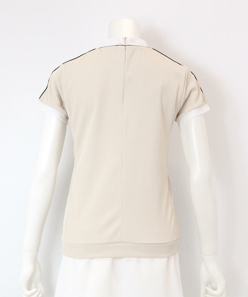 リブジャージープルオーバー後（ベージュ）