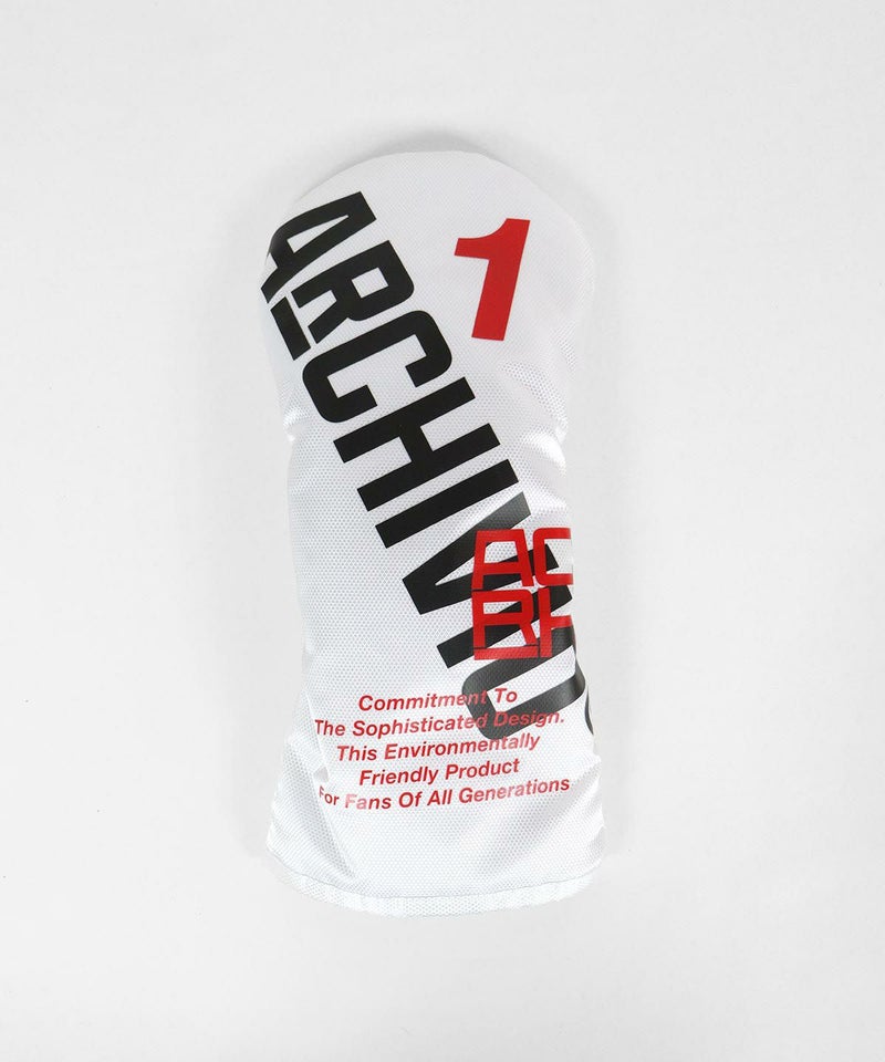 【メンズ】ヘッドカバー（ＤＲ）（ホワイト）