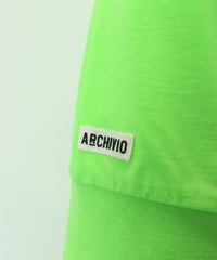 袖ロゴデザイン部分（ライトグリーン）