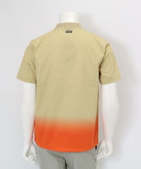 【メンズ】グラデーションプルオーバー(ベージュ)後ろ