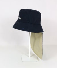 サンシェード付きハット横（ネイビー）