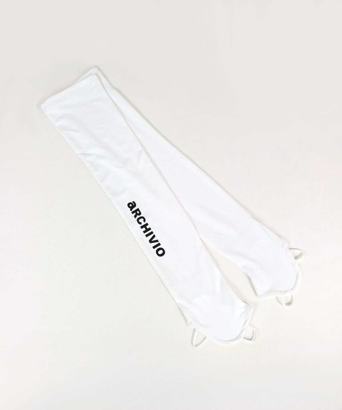 プリントロゴアームカバー（ホワイト）
