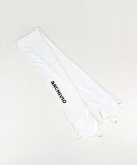 プリントロゴアームカバー（ホワイト）