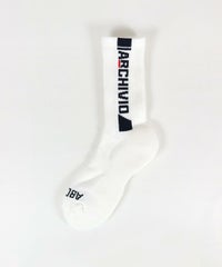 サイドロゴショートソックス（ホワイト）