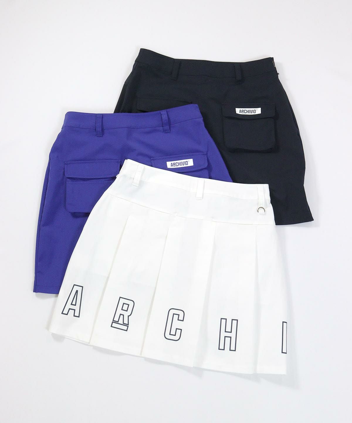 バックロゴプリーツ撥水スカート|アルチビオ-アウトレット- - ゴルフ