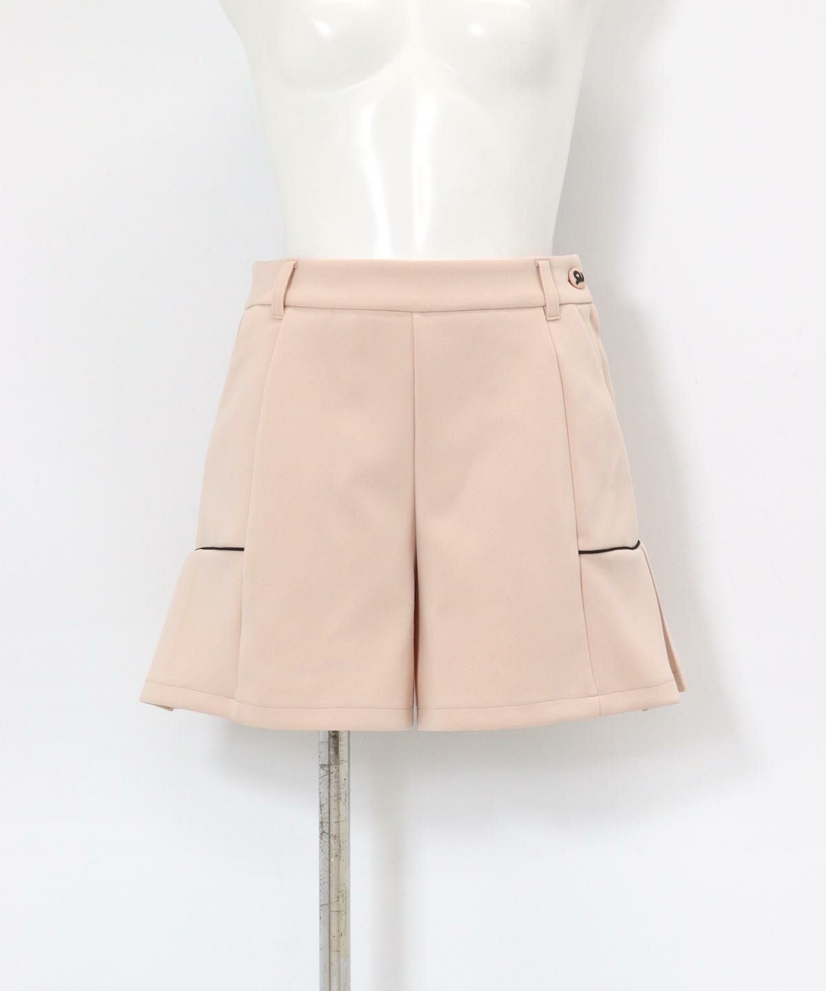 サイドタックUVショートパンツ(ライトオレンジ)