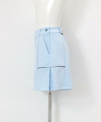 サイドタックUVショートパンツ(ライトブルー)横