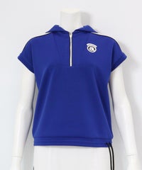 セーラーカラー冷感プルオーバー(ブルー)