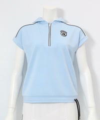 セーラーカラー冷感プルオーバー(ライトブルー)