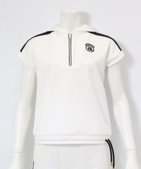 セーラーカラー冷感プルオーバー(ホワイト)