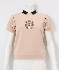 2WAY袖UV冷感プルオーバー(ライトオレンジ)