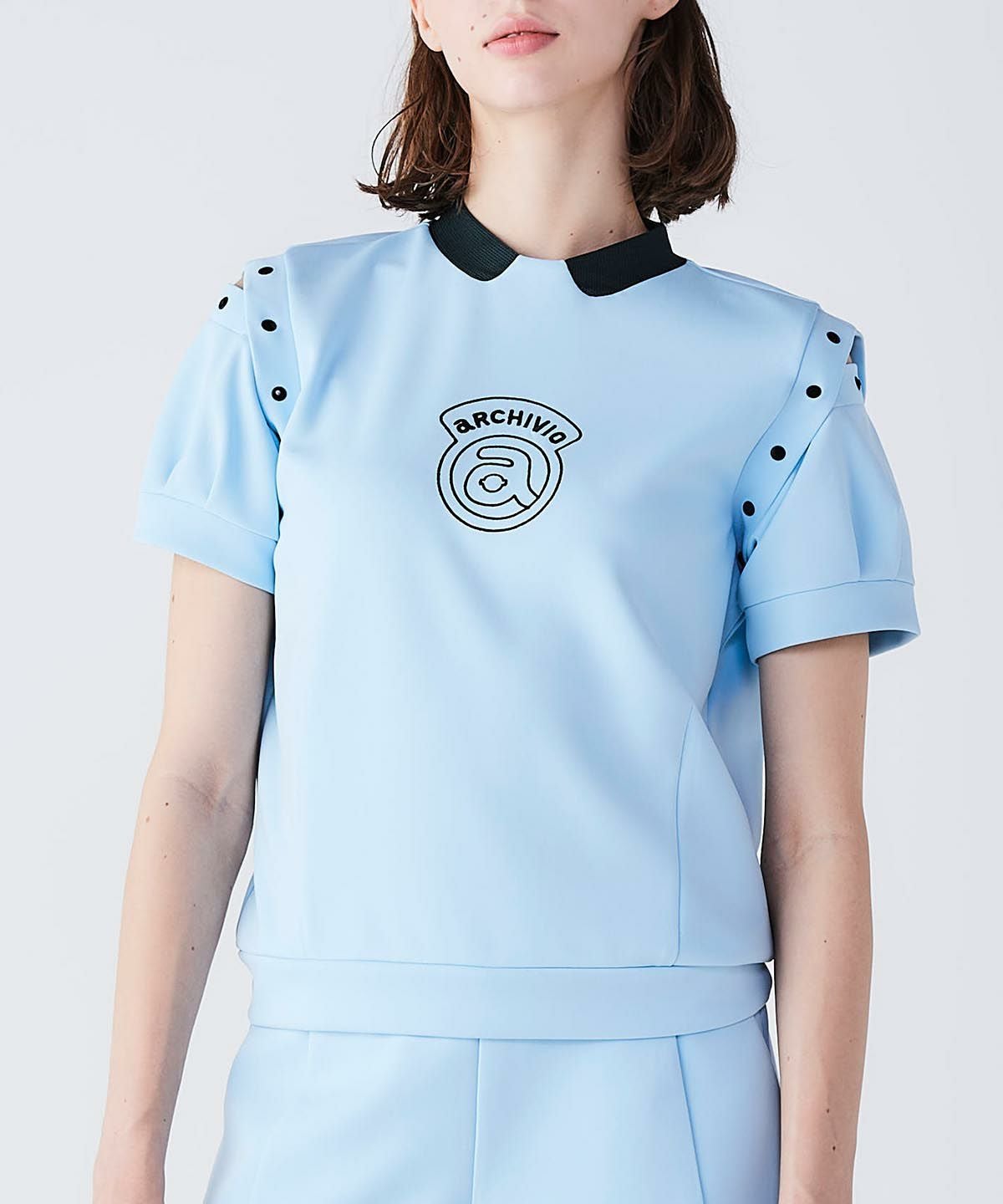 シアー半袖プルオーバー|アルチビオ-アウトレット- - ゴルフウェアや