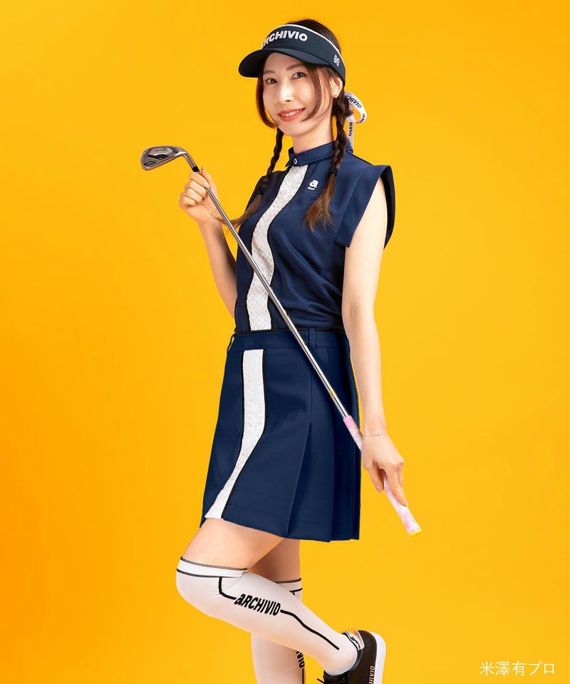 モデル着用画像（ネイビー）