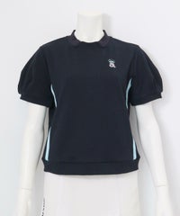 ふくれジャガードプルオーバー(ネイビー)