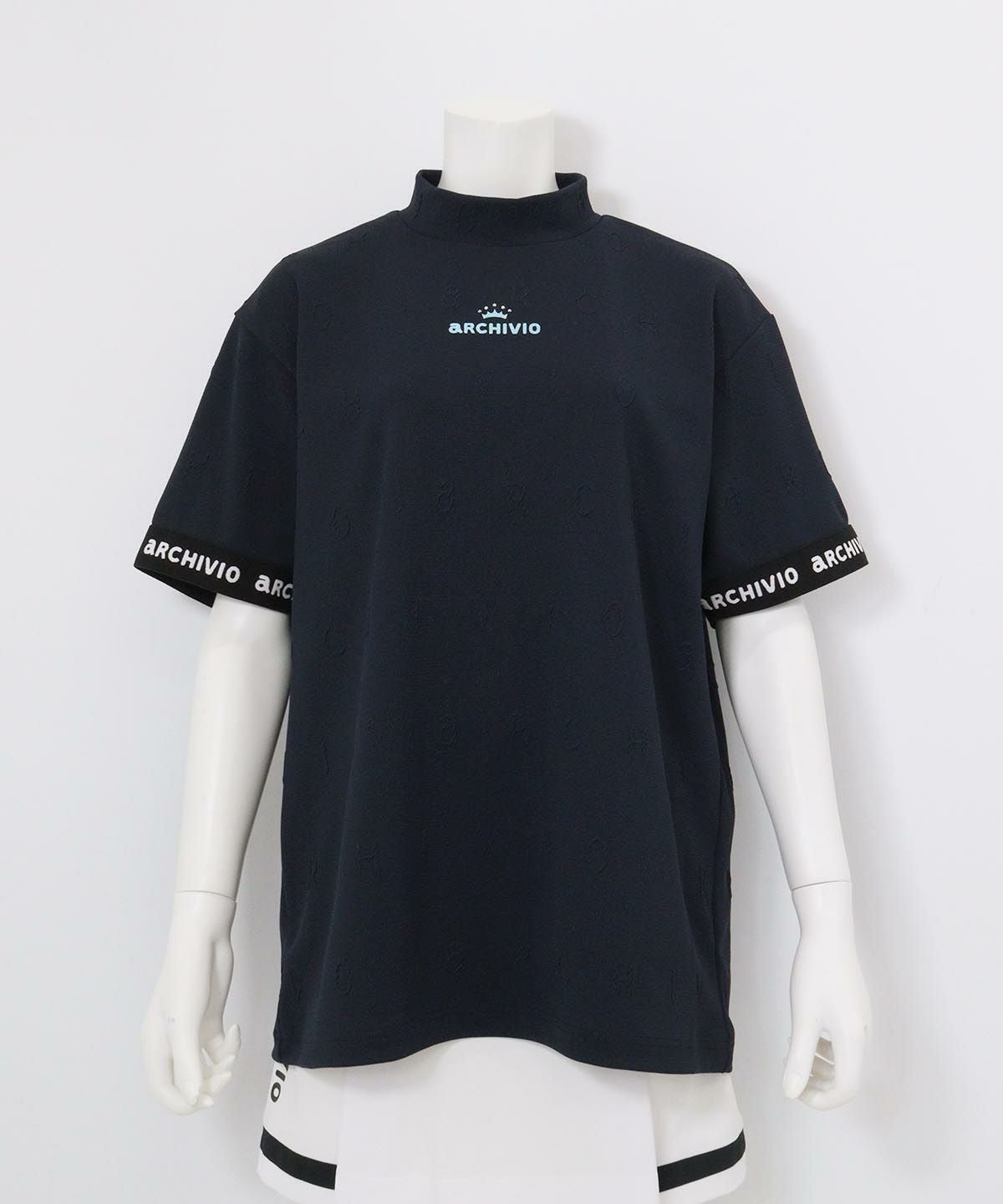 ふくれジャガードビッグプルオーバー(ネイビー)