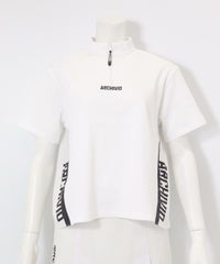 バックギャザーUV速乾プルオーバー(ホワイト)