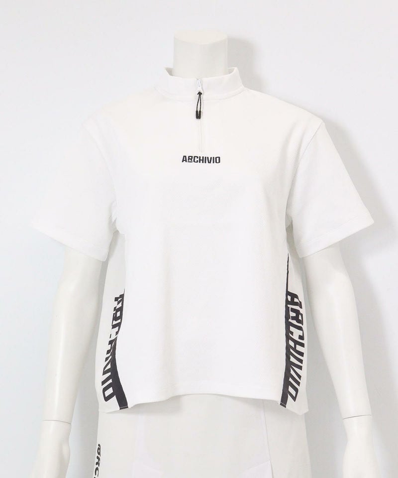 バックギャザーUV速乾プルオーバー(ホワイト)