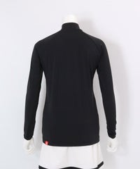 冷却素材ハイネックインナー後(ブラック）