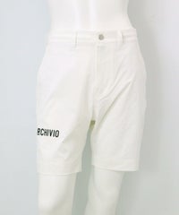 【メンズ】ロゴプリントショートパンツ(ホワイト)