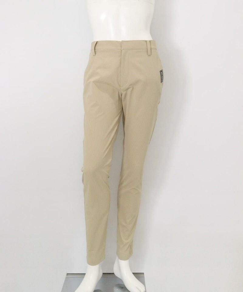 【メンズ】ピンストライプUV遮熱パンツ(ベージュ）