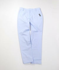 【メンズ】ピンストライプUV遮熱パンツ(ブルー）