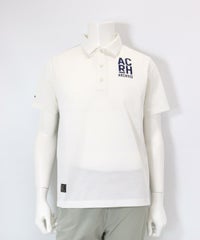 【メンズ】UVカノコポロシャツ（ホワイト）