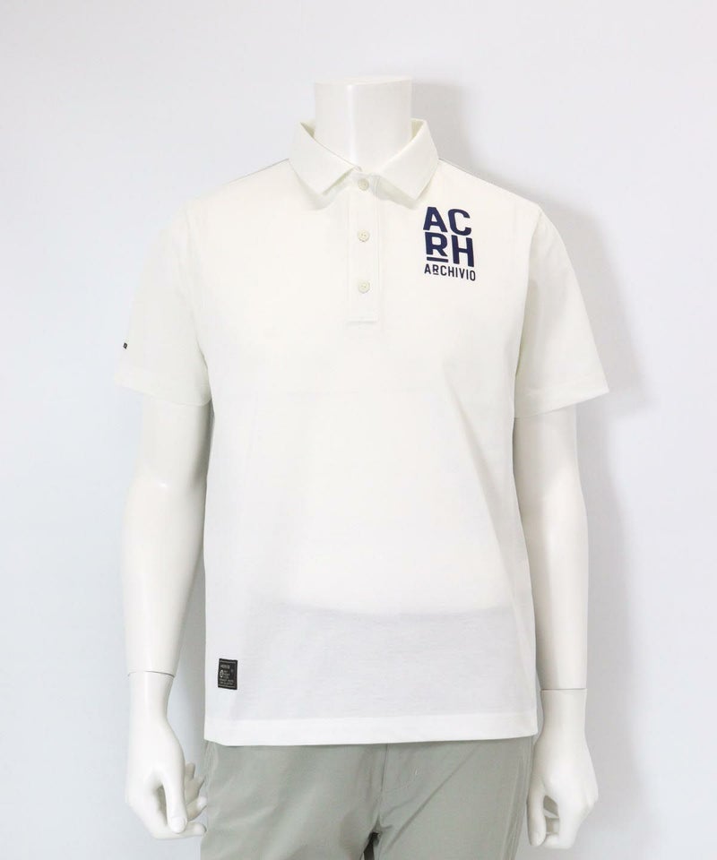 【メンズ】UVカノコポロシャツ（ホワイト）