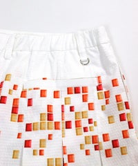 ウエスト部分(ホワイト×レッド）