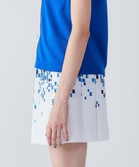 モデル着用画像（ホワイト×ブルー）