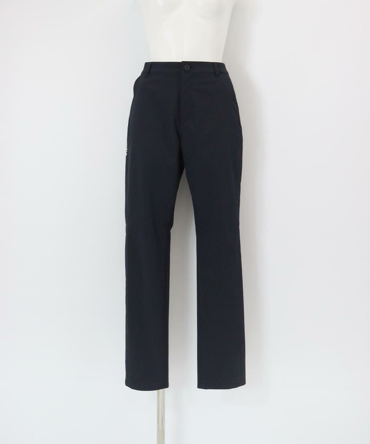 ピンストライプUV遮熱パンツ（ダークネイビー）