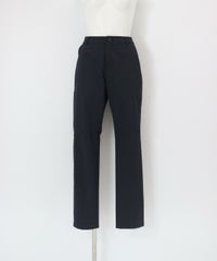 ピンストライプUV遮熱パンツ（ダークネイビー）