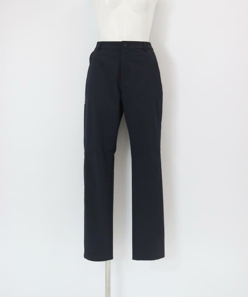 ピンストライプUV遮熱パンツ（ダークネイビー）