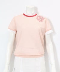 シアー×フリルツインセット(ピンク）